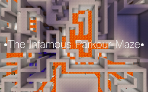 Télécharger The Infamous Parkour Maze pour Minecraft 1.13